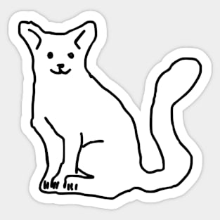 Cat artworks Sticker